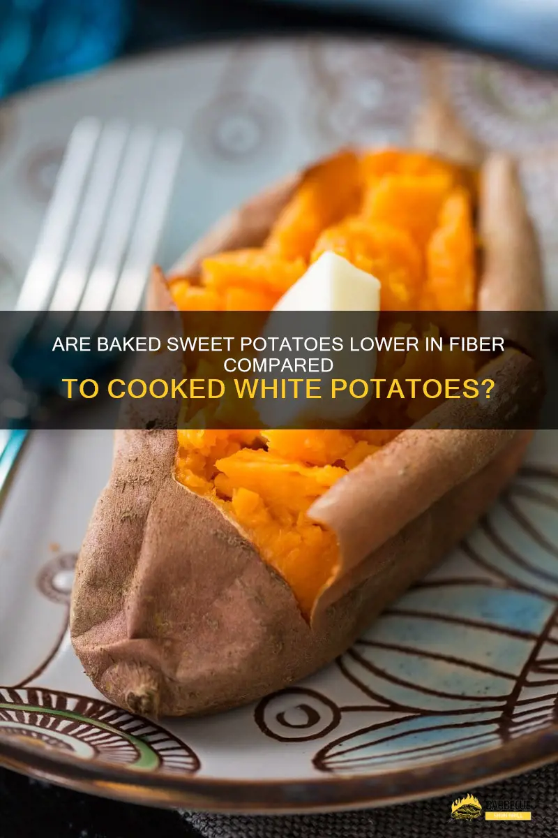 Are Baked Sweet Potatoes Lower In Fiber Compared To Cooked White ...