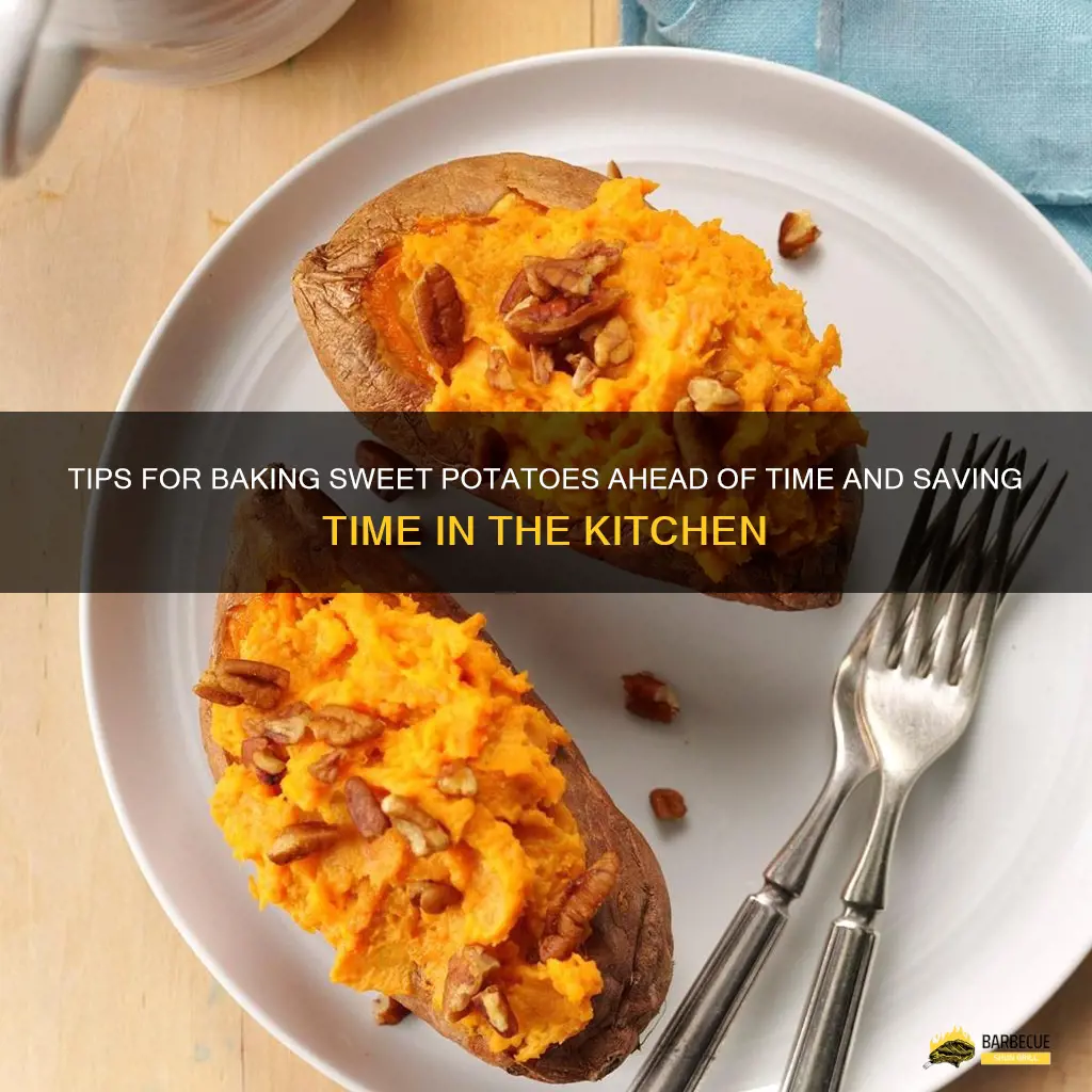Tips For Baking Sweet Potatoes Ahead Of Time And Saving Time In The ...