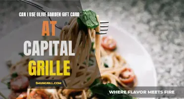Using an Olive Garden Gift Card at Capital Grille: What You Need to Know