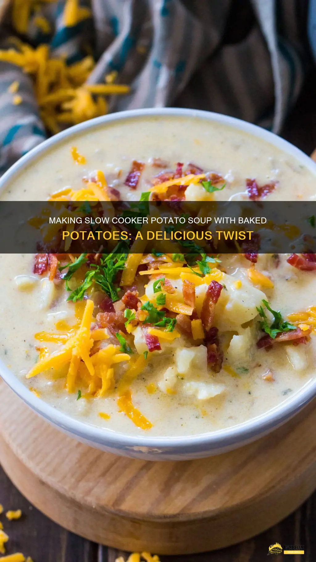 Making Slow Cooker Potato Soup With Baked Potatoes: A Delicious Twist ...
