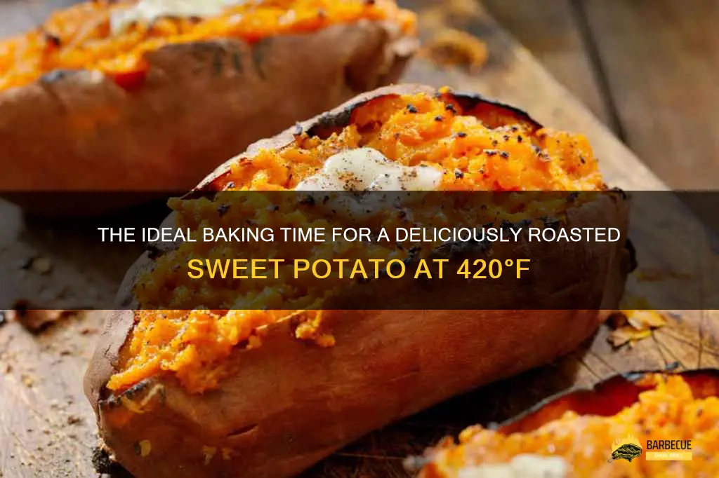 The Ideal Baking Time For A Deliciously Roasted Sweet Potato At 420°F ...