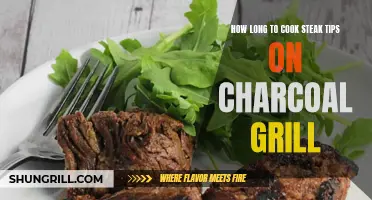 The Perfect Grilling Guide: Cooking Steak Tips on a Charcoal Grill