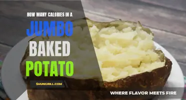 The Calorie Count of a Jumbo Baked Potato