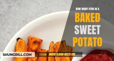 The Surprising Amount of Syns in a Baked Sweet Potato