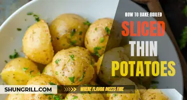 The Perfect Guide to Baking Thinly Sliced Boiled Potatoes: A Simple and Delicious Recipe