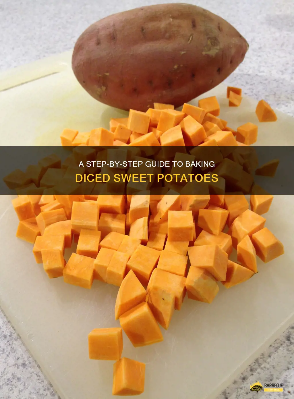 how to bake diced sweet potatoes