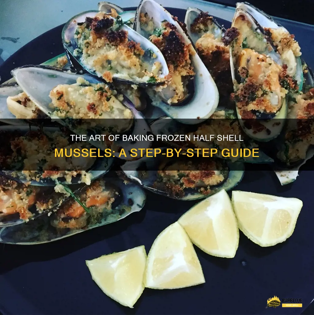 how to bake frozen half shell mussels