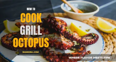 Grilling Octopus: A Step-by-Step Guide to Cooking Tender and Flavorful Octopus on the Grill