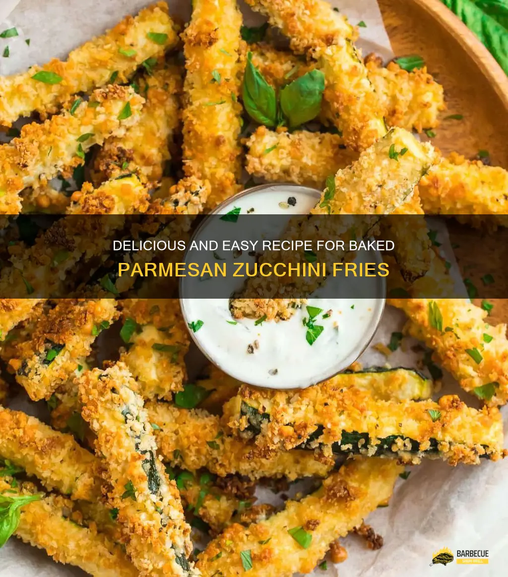 Delicious And Easy Recipe For Baked Parmesan Zucchini Fries | ShunGrill