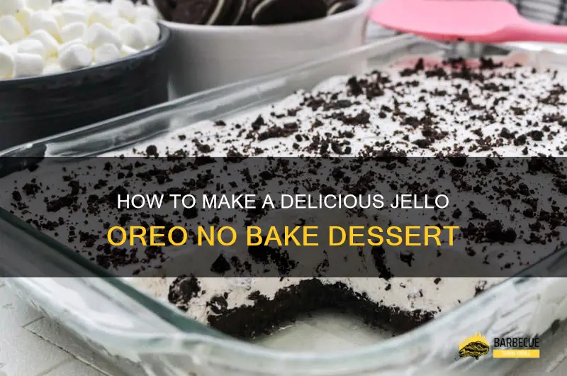 How To Make A Delicious Jello Oreo No Bake Dessert | ShunGrill