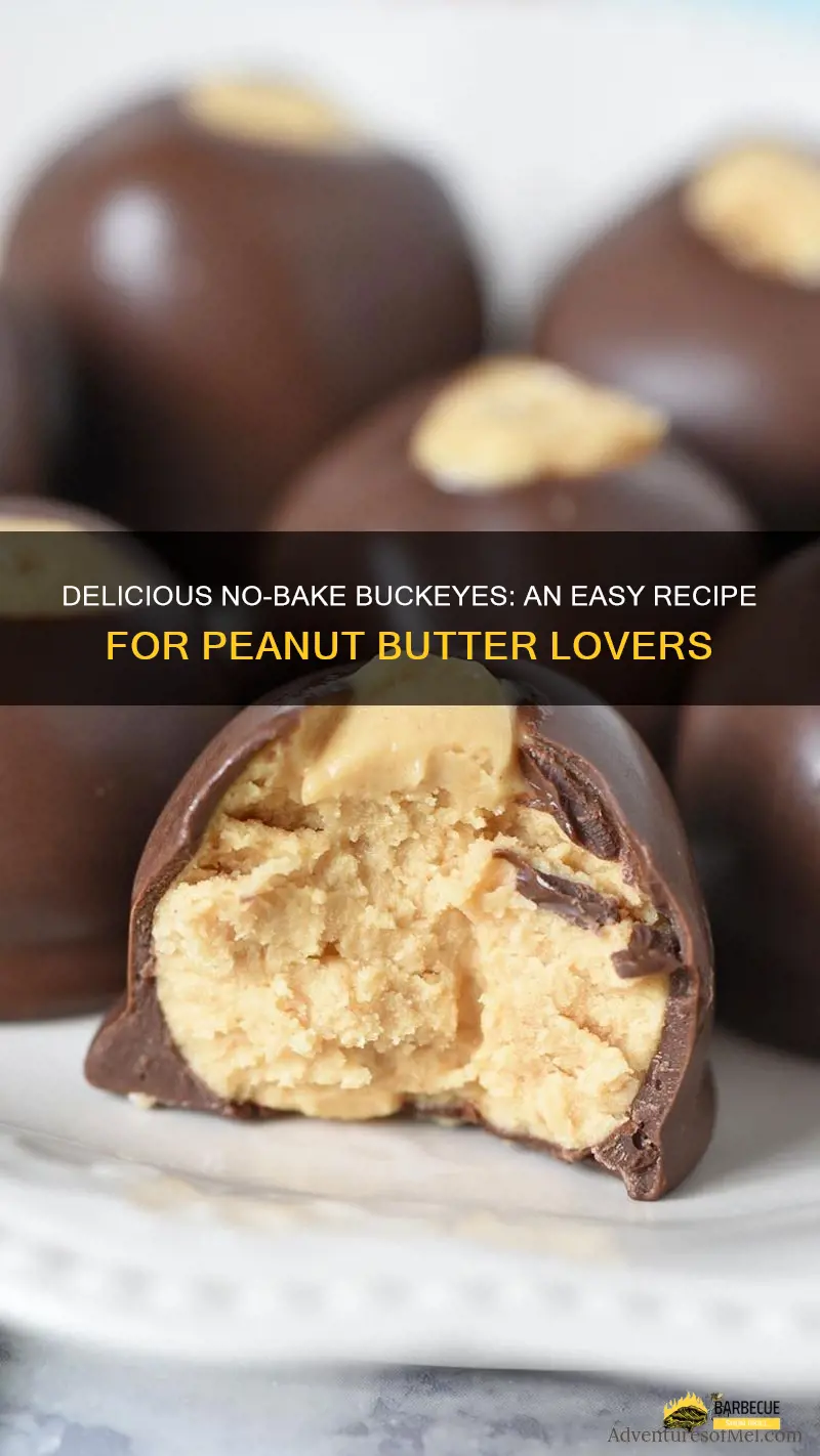 Delicious No-Bake Buckeyes: An Easy Recipe For Peanut Butter Lovers ...
