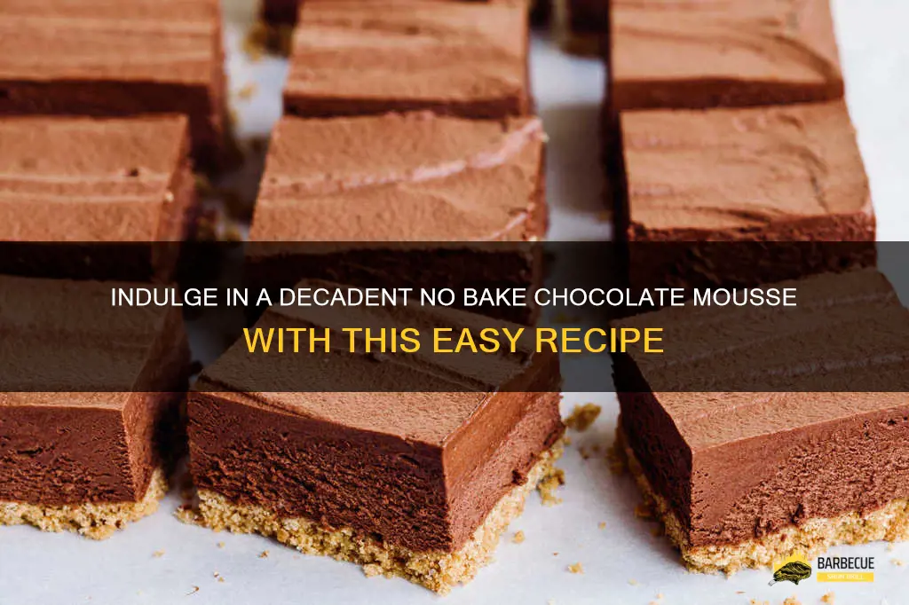 Indulge In A Decadent No Bake Chocolate Mousse With This Easy Recipe ...