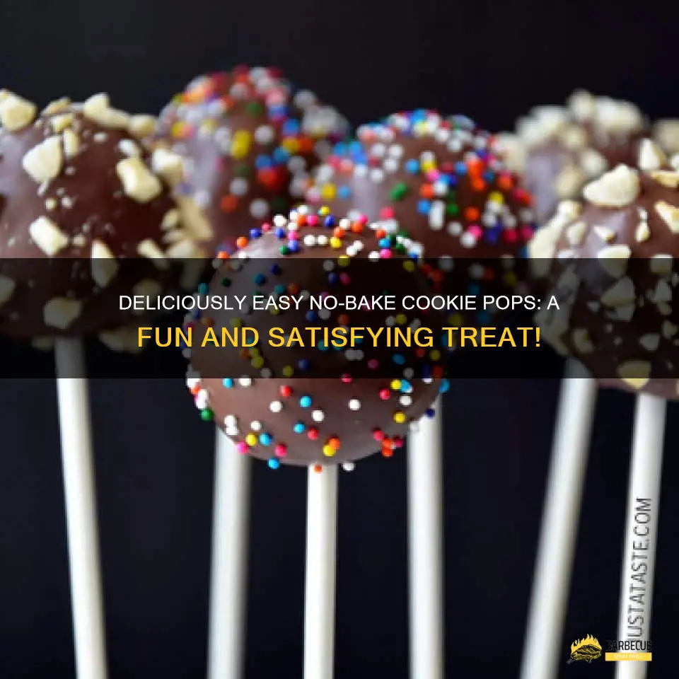 Deliciously Easy No-Bake Cookie Pops: A Fun And Satisfying Treat ...