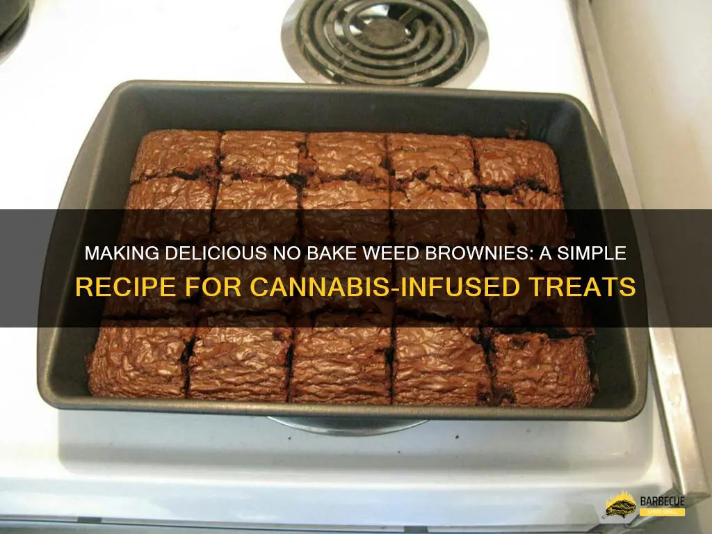 Making Delicious No Bake Weed Brownies: A Simple Recipe For Cannabis ...