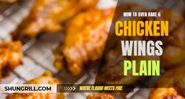 The Perfect Guide to Oven Baking Six Delicious Plain Chicken Wings