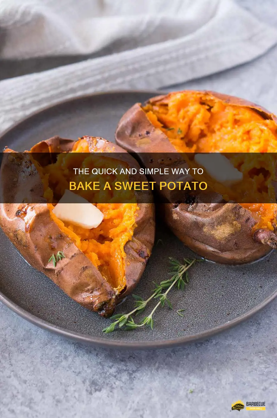 The Quick And Simple Way To Bake A Sweet Potato | ShunGrill