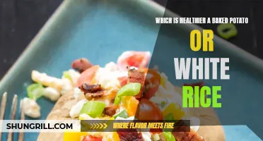 Baked Potato vs White Rice: Uncovering the Healthier Choice