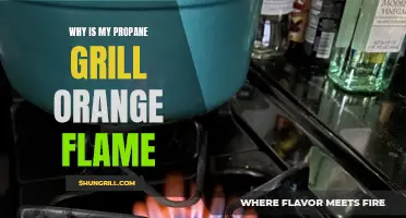 Why Is My Propane Grill Producing an Orange Flame? Explained!